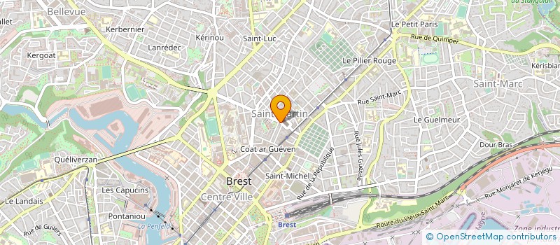 localisation de l'entreprise MONSIEUR GEORGES BESCOND à BREST