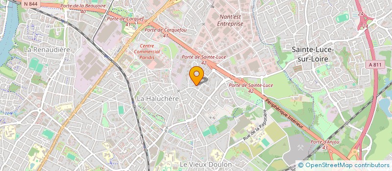 localisation de l'entreprise MONSIEUR GEORGES BESNIER à NANTES