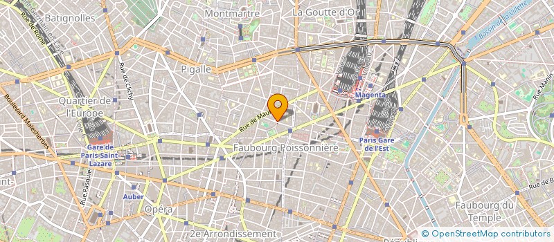 localisation de l'entreprise MONSIEUR GEORGES BICHET  PARIS