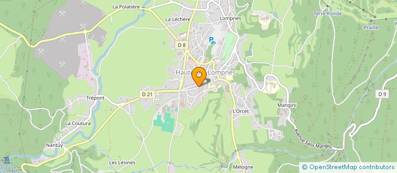 localisation de l'entreprise MONSIEUR GEORGES BILLARD  PLATEAU D'HAUTEVILLE