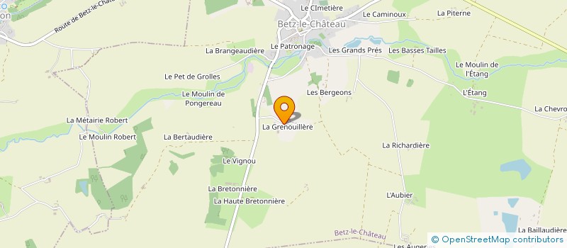 localisation de l'entreprise MONSIEUR GEORGES BILLAUT à PERRUSSON