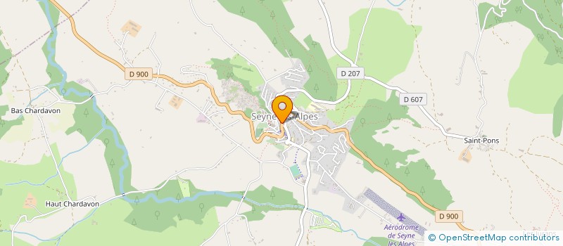 localisation de l'entreprise MONSIEUR GEORGES BLANC  SEYNE