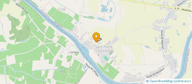 localisation de l'entreprise MONSIEUR GEORGES BLANCHET  ST-PIERRE-D EYRAUD