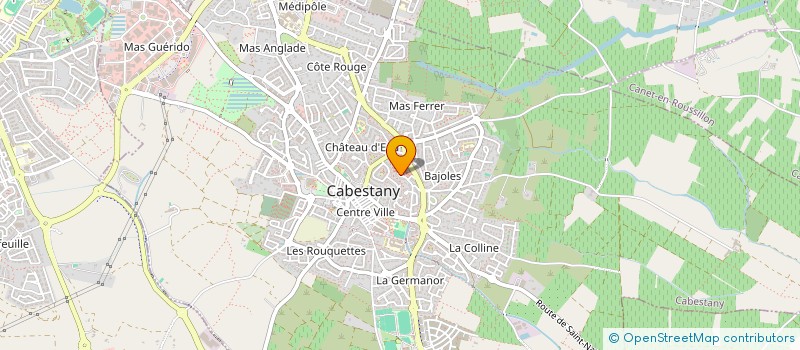 localisation de l'entreprise MONSIEUR GEORGES BLASCO  CABESTANY