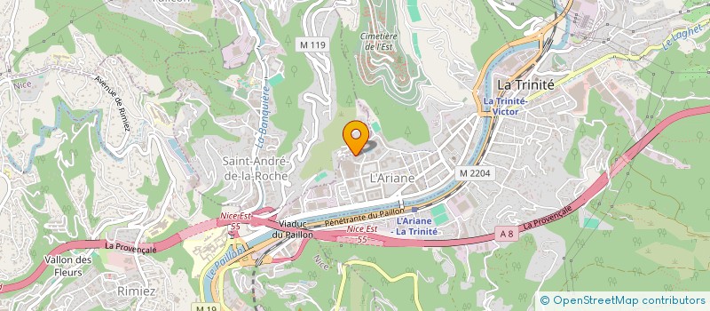 localisation de l'entreprise MONSIEUR GEORGES BLENGINO  NICE