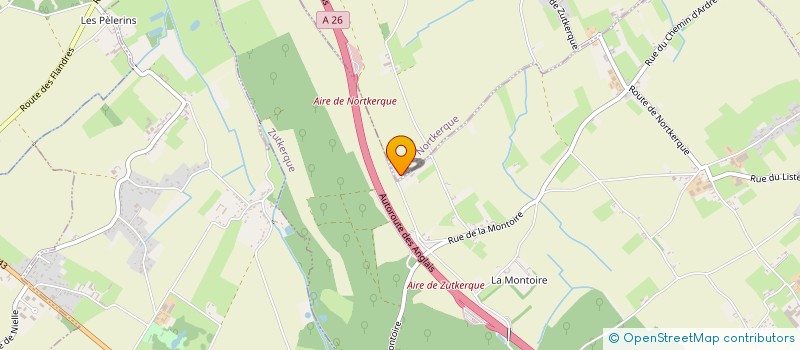 localisation de l'entreprise MONSIEUR GEORGES BLOT  NORTKERQUE