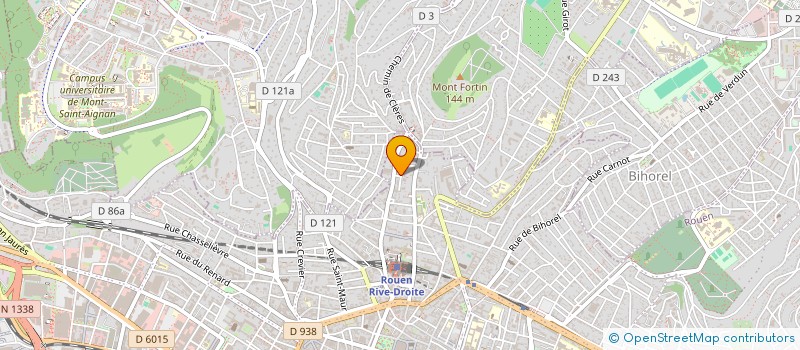 localisation de l'entreprise MONSIEUR GEORGES BOCHET  ROUEN