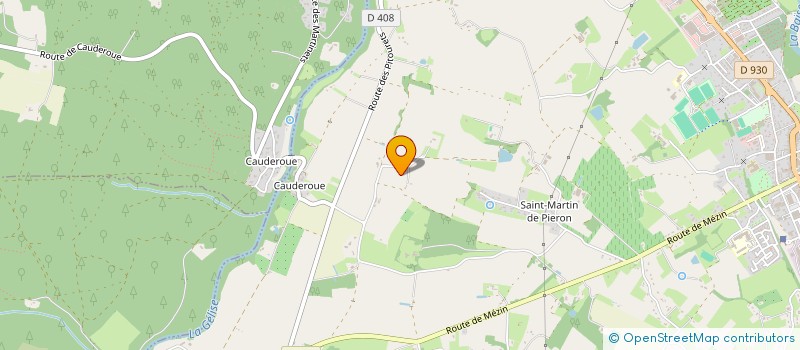 localisation de l'entreprise MONSIEUR GEORGES BOCQUET  CALIGNAC