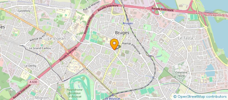 localisation de l'entreprise MONSIEUR GEORGES BODDEZ à BRUGES