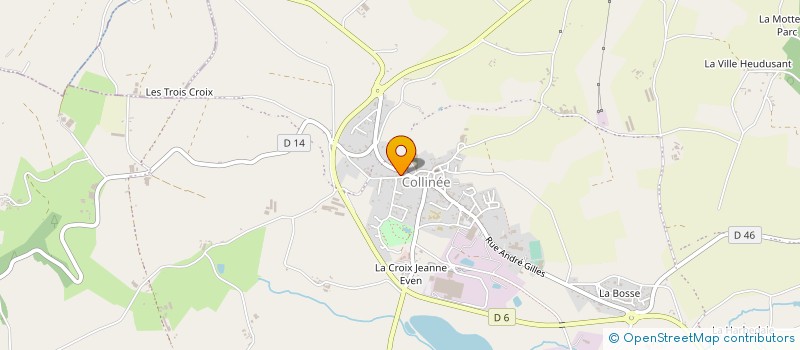 localisation de l'entreprise MONSIEUR GEORGES BOISORIEUX à LE MENE