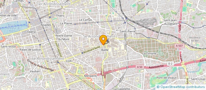 localisation de l'entreprise MONSIEUR GEORGES BOMIER à MARSEILLE