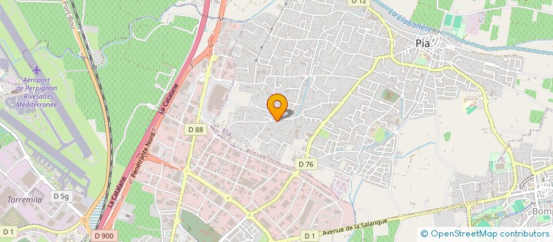 localisation de l'entreprise MONSIEUR GEORGES BONEL  PIA