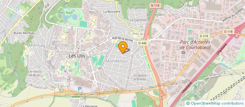 localisation de l'entreprise MONSIEUR GEORGES BONFILS à ORSAY