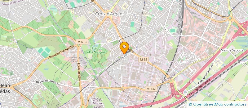 localisation de l'entreprise MONSIEUR GEORGES BONNET à MONTPELLIER