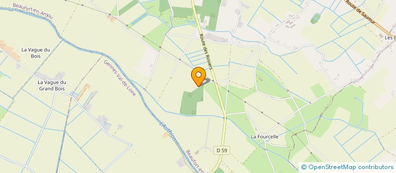 localisation de l'entreprise MONSIEUR GEORGES BONY à BRISSAC LOIRE AUBANCE