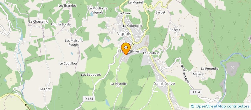 localisation de l'entreprise MONSIEUR GEORGES BOUCHER à VIGNOLS