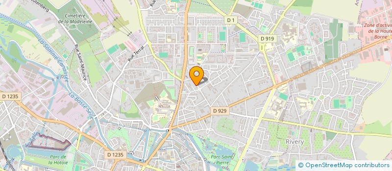localisation de l'entreprise MONSIEUR GEORGES BOUDOUX à AMIENS