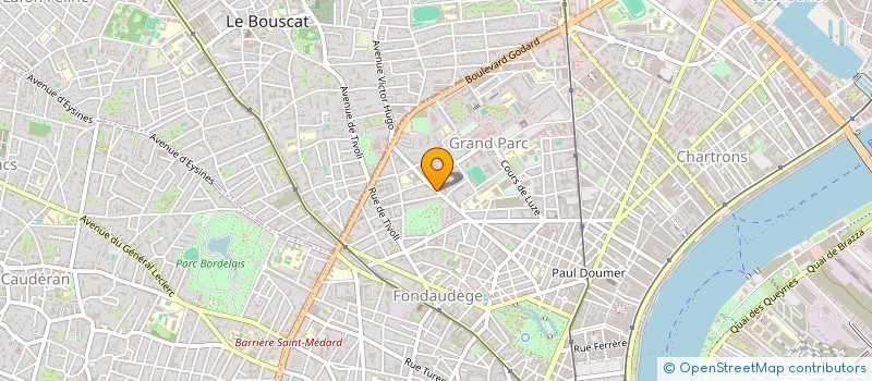 localisation de l'entreprise MONSIEUR GEORGES BOUHANA  BORDEAUX