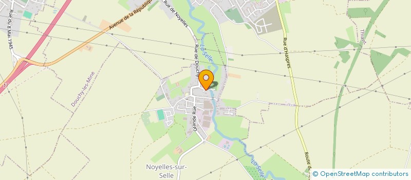 localisation de l'entreprise MONSIEUR GEORGES BOURDEAUDUCQ à NOYELLES-SUR-SELLE