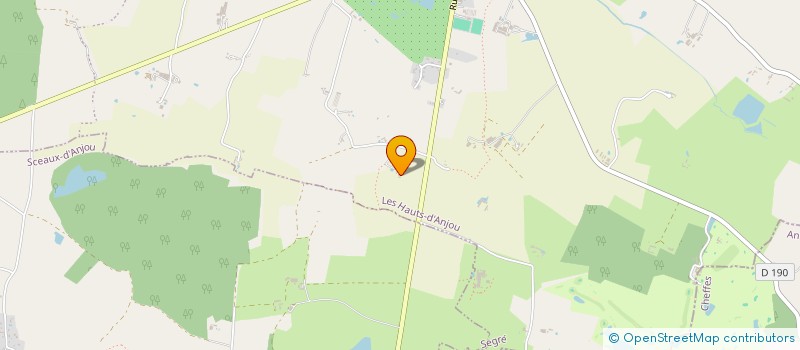 localisation de l'entreprise MONSIEUR GEORGES BOURGEUIL  LES HAUTS-D'ANJOU