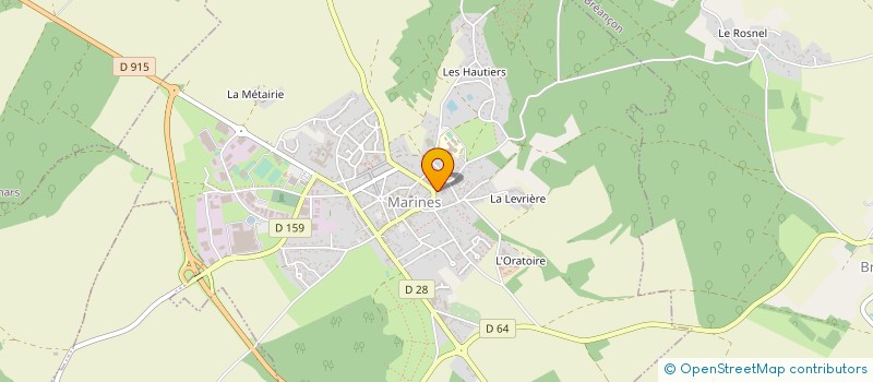 localisation de l'entreprise MONSIEUR GEORGES BOUSSARD  MARINES