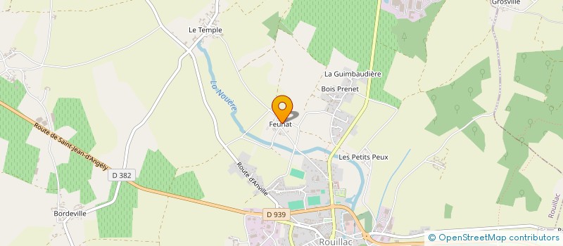localisation de l'entreprise MONSIEUR GEORGES BRAULT à ROUILLAC