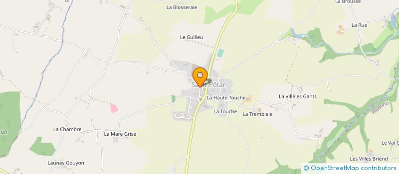 localisation de l'entreprise MONSIEUR GEORGES BRIEND à SAINT-POTAN