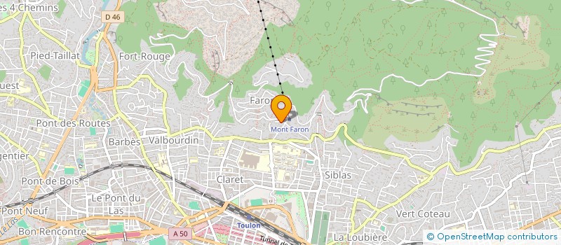 localisation de l'entreprise MONSIEUR GEORGES BRU  TOULON