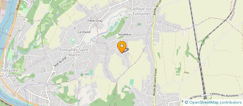 localisation de l'entreprise MONSIEUR GEORGES BRUN  CAILLOUX-SUR-FONTAINES