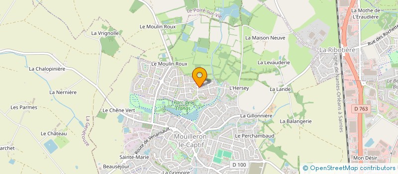 localisation de l'entreprise MONSIEUR GEORGES BSARINI  MOUILLERON-LE-CAPTIF