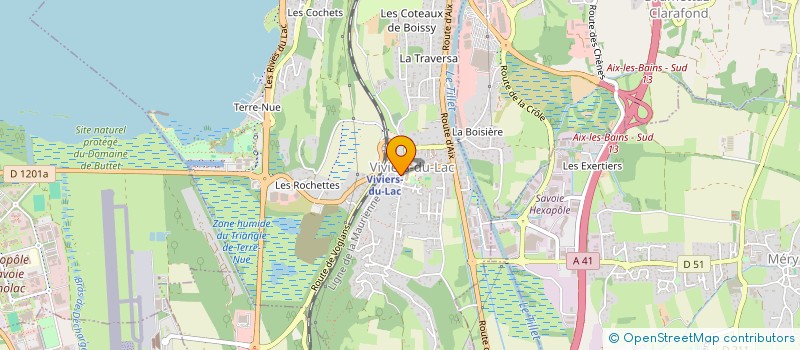localisation de l'entreprise MONSIEUR GEORGES BUDILLON-RABATEL à VIVIERS-DU-LAC