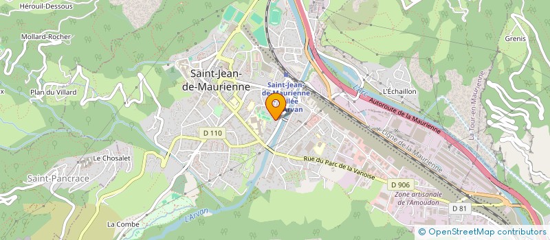 localisation de l'entreprise MONSIEUR GEORGES BUISSON RIEUX à ST JEAN DE MAURIENNE