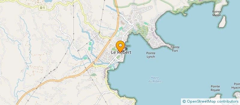 localisation de l'entreprise MONSIEUR GEORGES BURNET à LE ROBERT