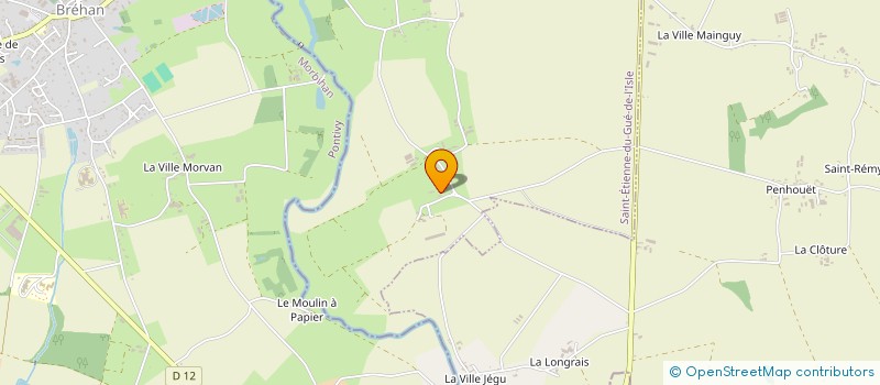 localisation de l'entreprise MONSIEUR GEORGES CADIO à SAINT-ETIENNE-DU-GUE-DE-L'ISLE