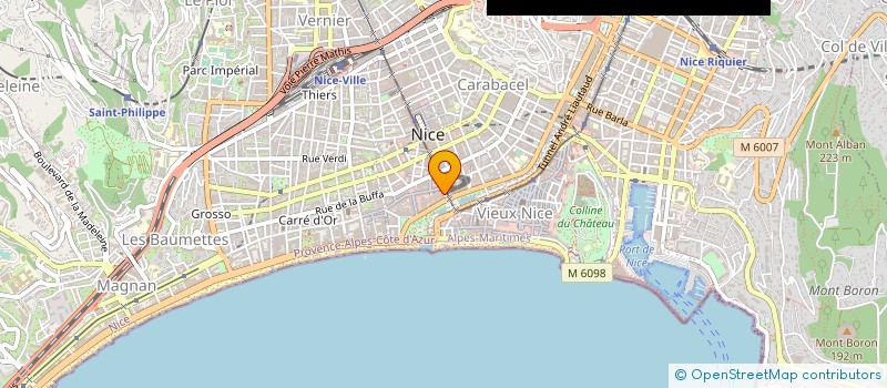 localisation de l'entreprise MONSIEUR GEORGES CAMIGIANI  NICE