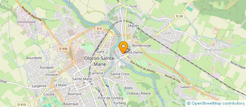 localisation de l'entreprise MONSIEUR GEORGES CANDELOT-HOURS  ESQUIULE