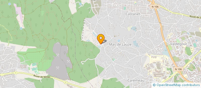 localisation de l'entreprise MONSIEUR GEORGES CANETE  NIMES