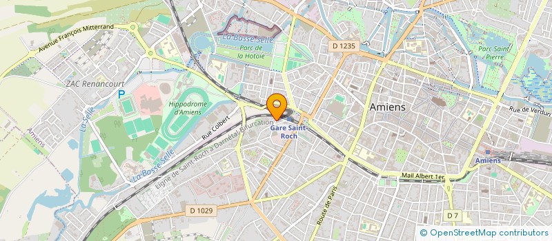 localisation de l'entreprise MONSIEUR GEORGES CANTRELLE à AMIENS