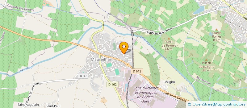 localisation de l'entreprise MONSIEUR GEORGES CAPOT à MAUREILHAN