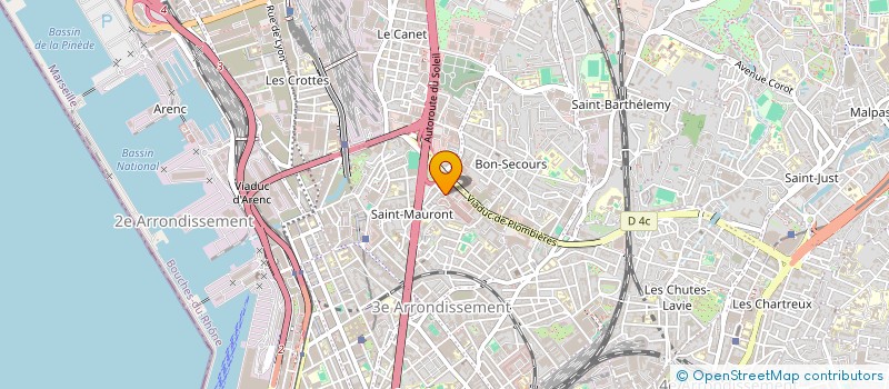 localisation de l'entreprise MONSIEUR GEORGES CAPPADORO à MARSEILLE