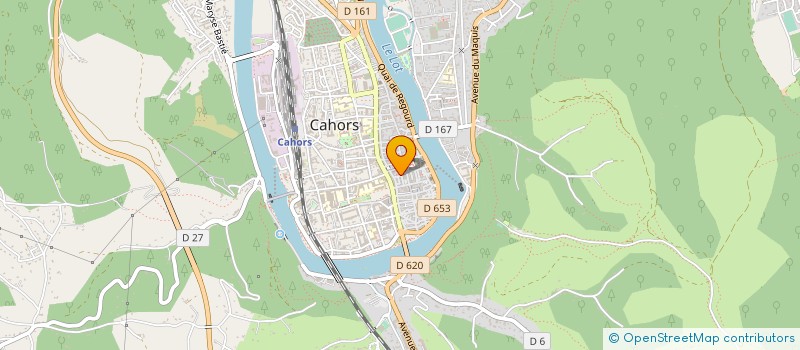 localisation de l'entreprise MONSIEUR GEORGES CARRADE  CAHORS