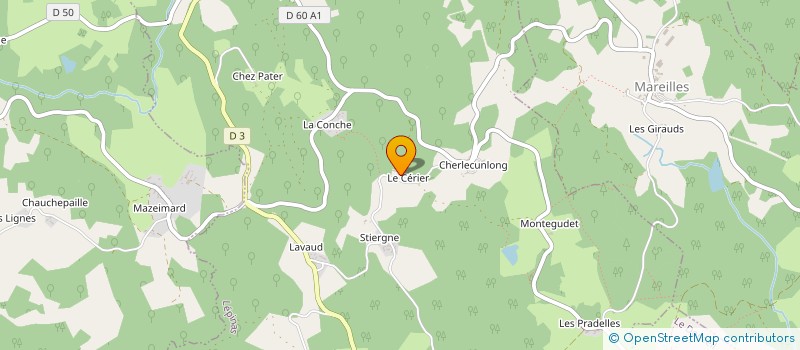 localisation de l'entreprise MONSIEUR GEORGES CARTERON  LEPINAS