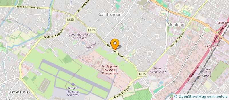 localisation de l'entreprise MONSIEUR GEORGES CARVALHO à TOULOUSE