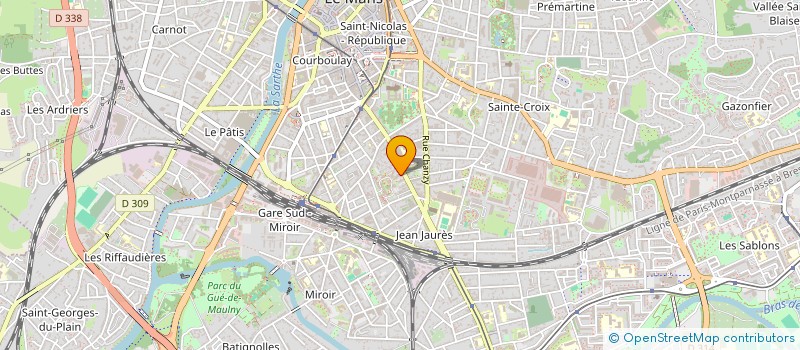 localisation de l'entreprise MONSIEUR GEORGES CASTERA à LE MANS