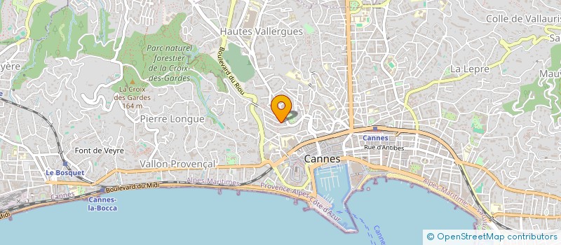 localisation de l'entreprise MONSIEUR GEORGES CATARSI à CANNES