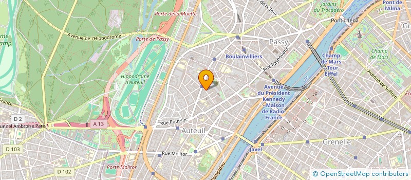 localisation de l'entreprise MONSIEUR GEORGES CATHALA  COTI-CHIAVARI