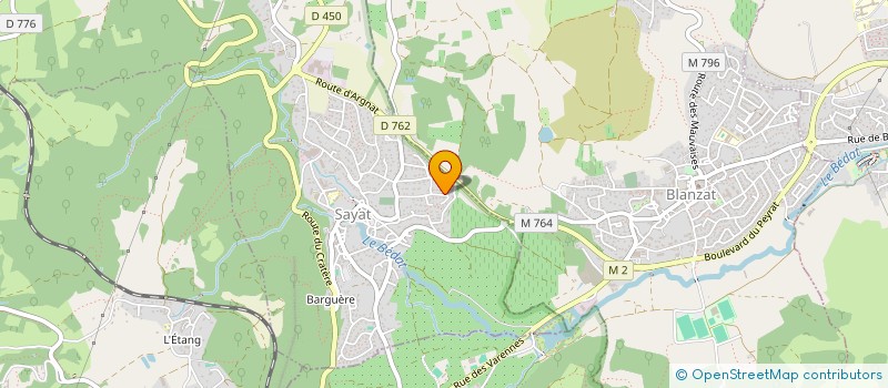 localisation de l'entreprise MONSIEUR GEORGES CAUTIER à SAYAT