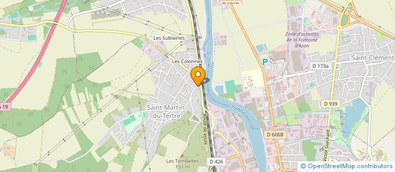 localisation de l'entreprise MONSIEUR GEORGES CAVELIER  SAINT-MARTIN-DU-TERTRE