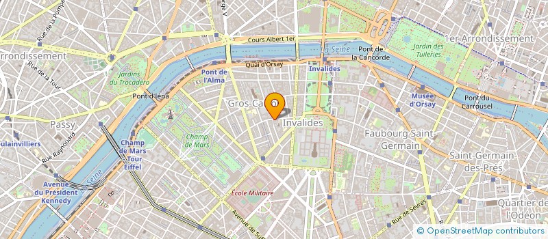 localisation de l'entreprise MONSIEUR GEORGES CAZAC  PARIS