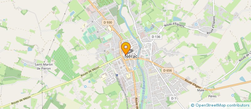 localisation de l'entreprise MONSIEUR GEORGES CELLARIO  NERAC